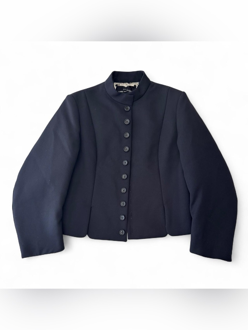 Comme des garçons navy jacket